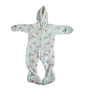 Vintage 60’s Peanuts Characters Snow Suit Infant Size 9-18 Months